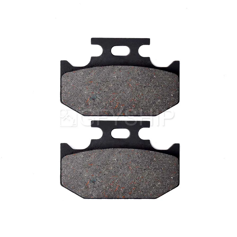 Для KAWASAKI KDX125 A1/A2/B1/B2 1990 1991 1992 1993 1994 KDX 125 мотоциклетные Передние Задние тормозные колодки тормозные диски - Цвет: Rear