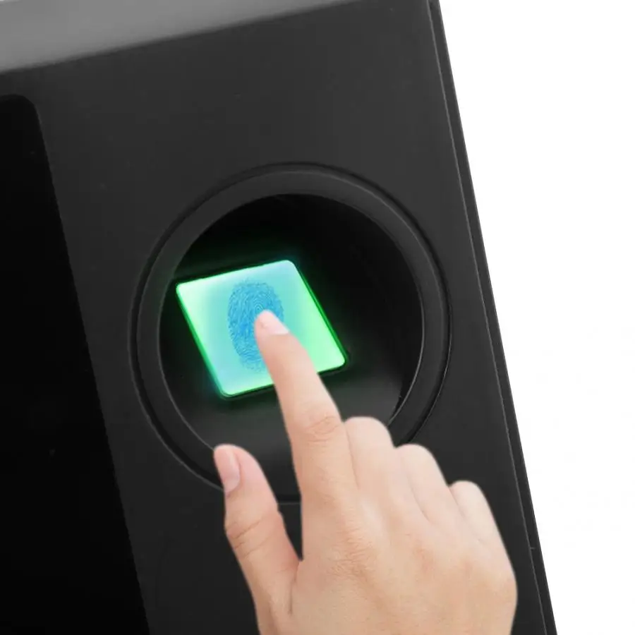 2.5in отпечаток лица ID карты время посещаемости контроля доступа машина с батареей 110-240 В Распознавание отпечатков пальцев