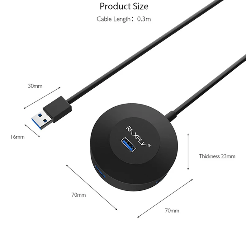 USB 3,0 4-Порты и разъёмы USB концентратор 5 Гбит/с адаптером Тип usb C концентратор для huawei компьютера ПК Macbook Тип C USB 3,0 концентратор