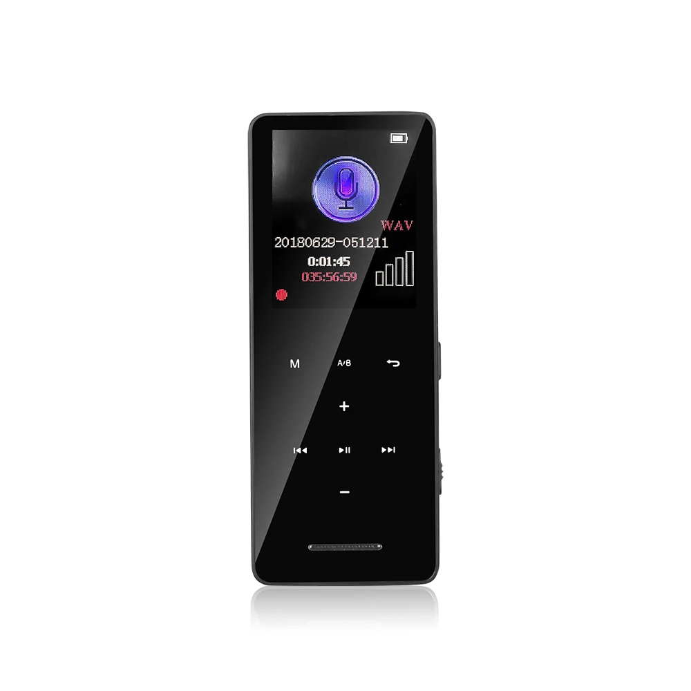 8 ГБ Bluetooth MP3 плеер без потерь HiFi музыкальный плеер Портативный аудио с fm-радио электронная книга Часы Диктофон встроенный динамик
