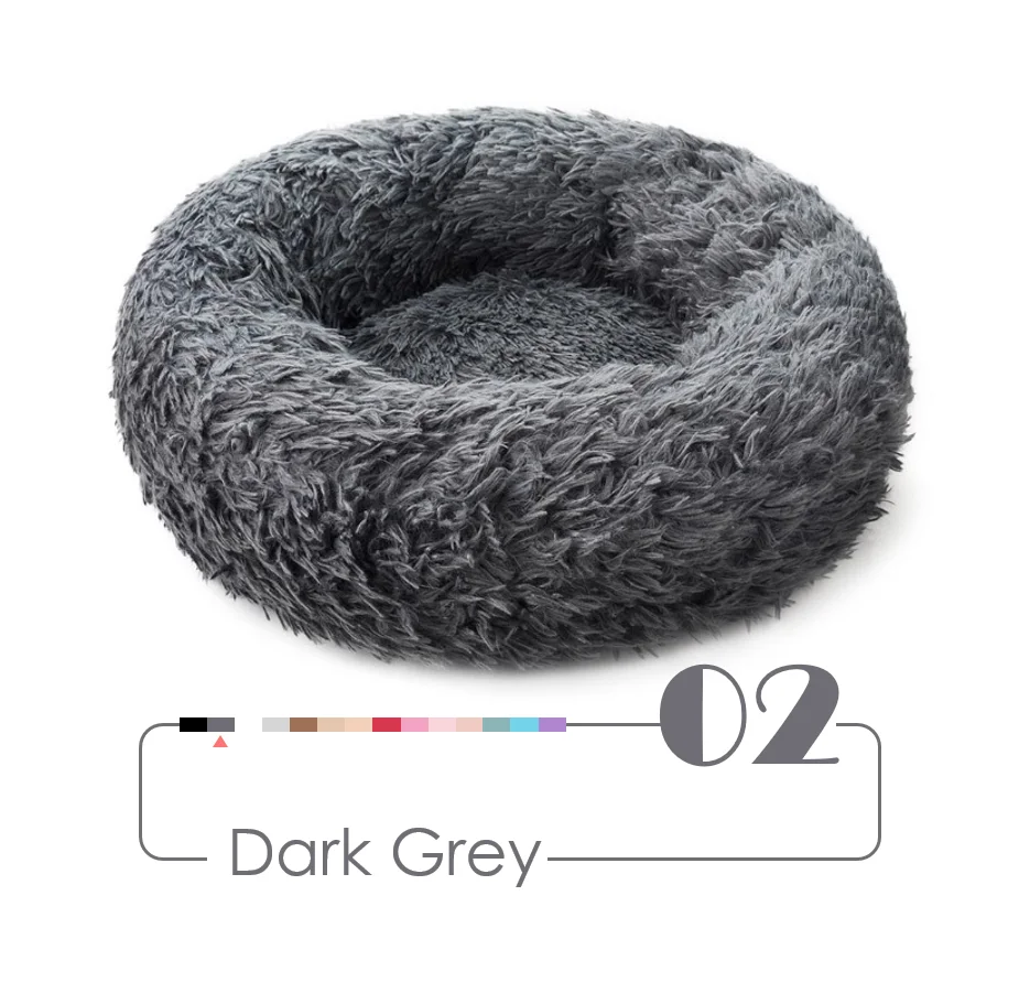 Springline Calming Bed Hondenmand Pet Kennel Super Soft Fluffy Comfortable For Large Dog / Cat