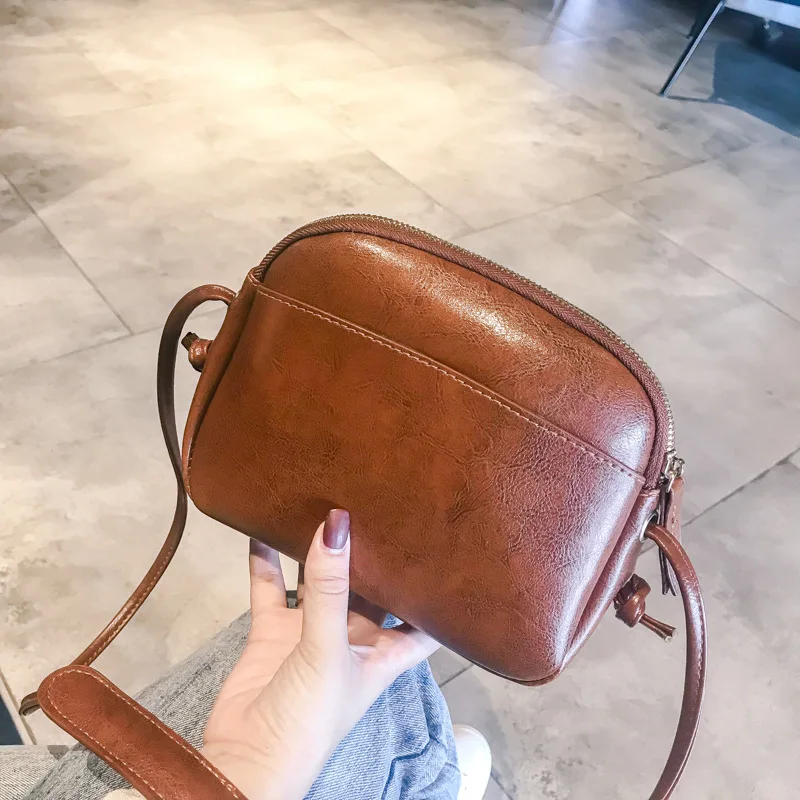 

Bag Women's 2019 New Style Fashion CHIC Retro Simple Shell Bag Korean-style Versatile Shoulder MORI Series Shoulder Women's Bag