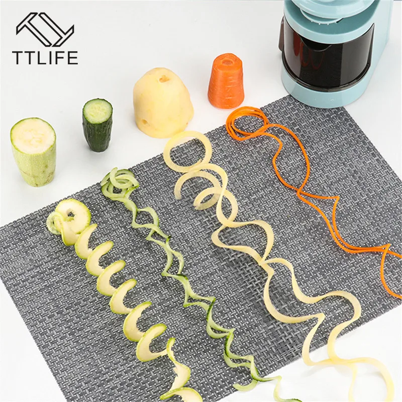 TTLIFE New Manual Vegetable Slicer Fruit Cutter Multifunctional Spiral Potato Carrot Cucumber Grater Salad Kitchen tool utensils TTLIFE New Manual Vegetable Slicer Fruit Cutter Multifunctional Spiral Potato Carrot Cucumber Grater Salad Kitchen tool utensils