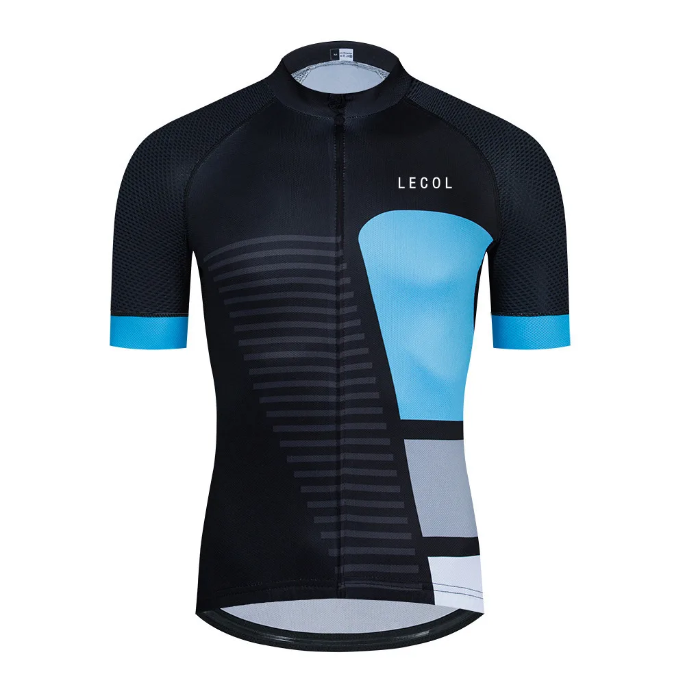LECOL 2020 Высококачественная быстросохнущая Джерси для велоспорта летняя одежда с