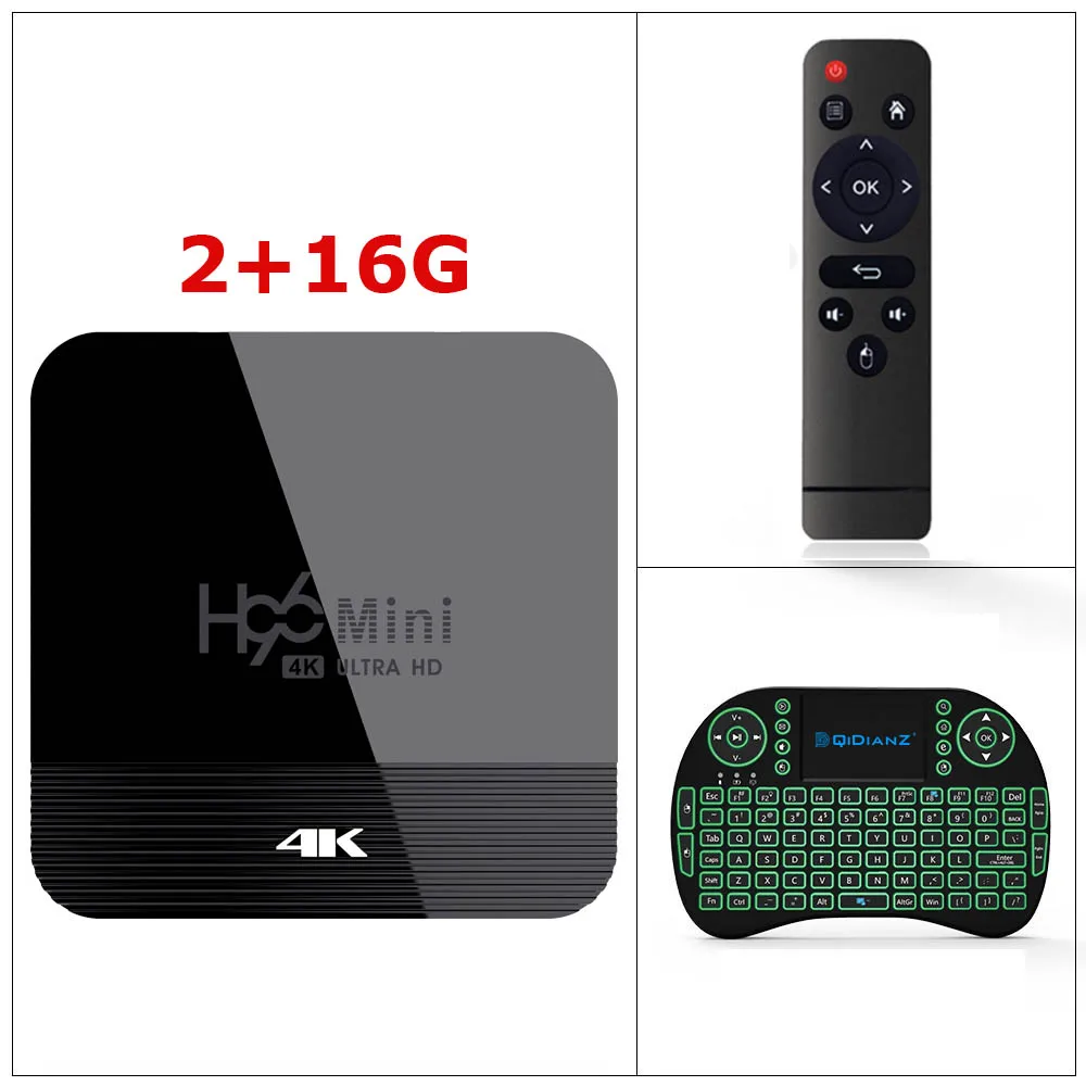 H96mini H8 RK3328A Android 9,0 ТВ приставка 2,4G 5G диапазон wifi 4K H.256 телеприставка с цифровым дисплеем PK HK1MAX H96 MAX X96MINI - Цвет: 2G16G ADD I8