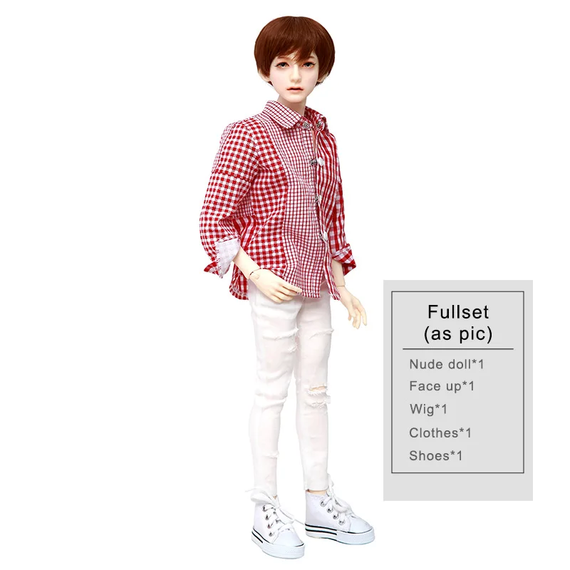 IOS Aria 1/4 BJD SD куклы смолы фигурки Luts игрушка-персонаж из сказочной страны подарок на Рождество или день рождения Iplehouse - Цвет: Fullset in NS as pic
