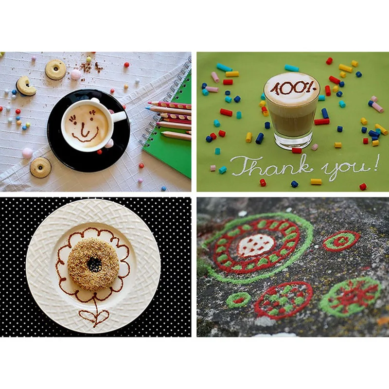 

2018 DIY Handmade Electrical Latte Art Pen For Coffee Cake Spice Pen Cake Decoration Pen Coffee Carving Pen Baking Pastry Tools