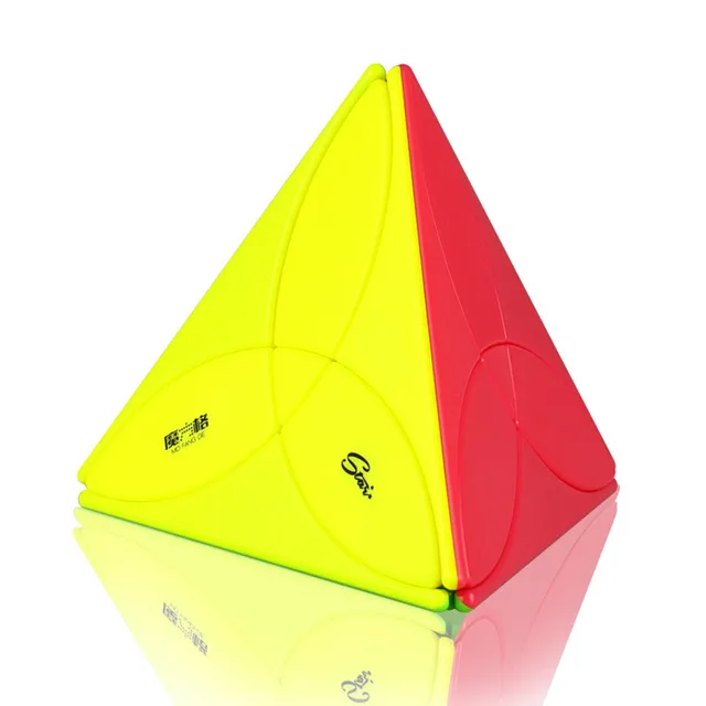 10 Kinds Qiyi 3x3x3 Pyramid Speed Magic Cube Professional Strange-shape Magic Cube Puzzles Educational Toys For Children Gift 2