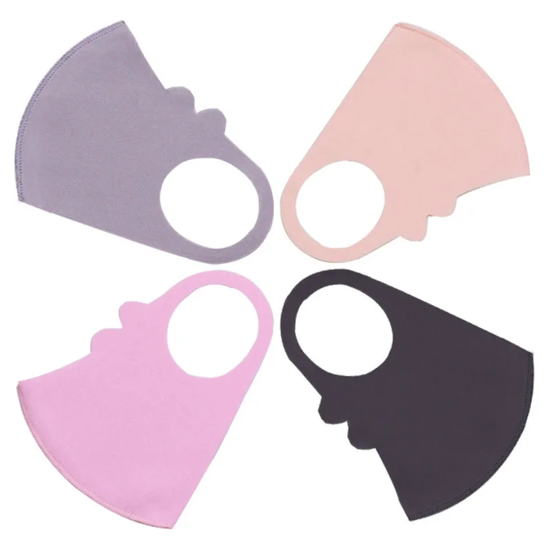 

6Pcs/Set Child Face Masks for Kids Anti Dustproof Smoke Pollution Masks Washable Respirator Mask