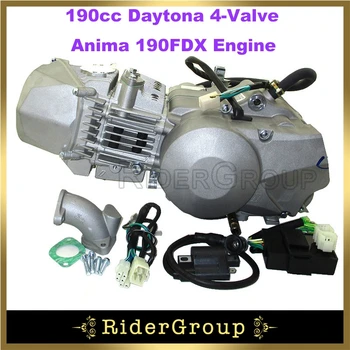 

190cc Daytona 4-Valve Anima 190FDX Engine Without Light System With Auto Decompression System For Dirt Pit Bike ATV