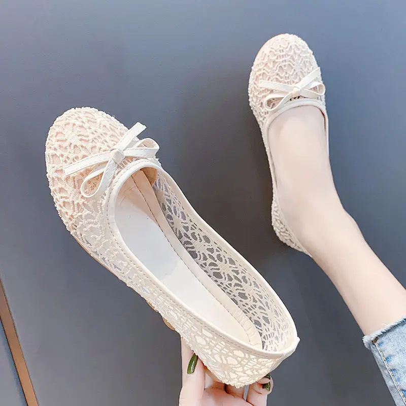 Women Casual Boat Shoes Ladies Slip On Ballet Flats Comfy Soft Zapatos Mujer Walking Footwear 2021 Autumn New Style Loafers