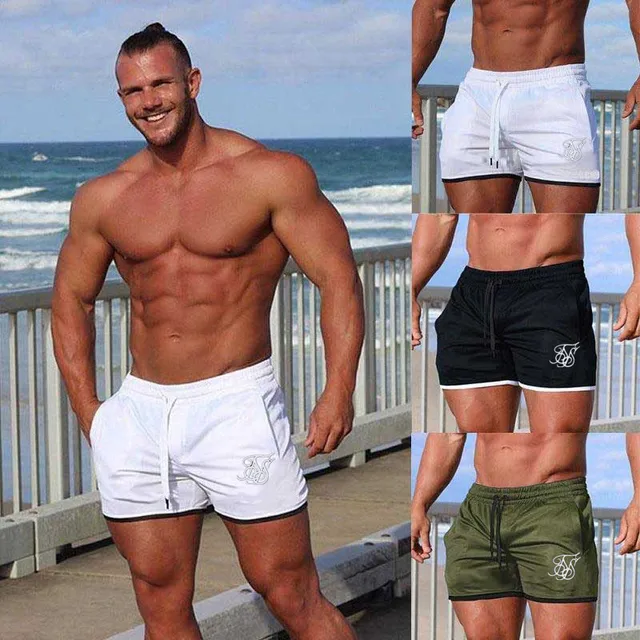 Casual Beach Shorts Men's Apparel Men's Bottoms Shorts color: 1|2|3|4|5|6|Black|Blue|Camouflage|Khaki|Military green|White