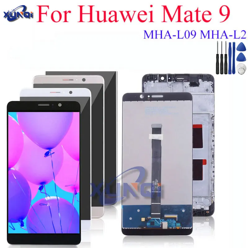 

Original OEM For Huawei Mate 9 LCD Touch Screen For Huawei Mate 9 LCD With Frame Mate 9 MHA L09 MHA L29 LCD Replacement #XQL