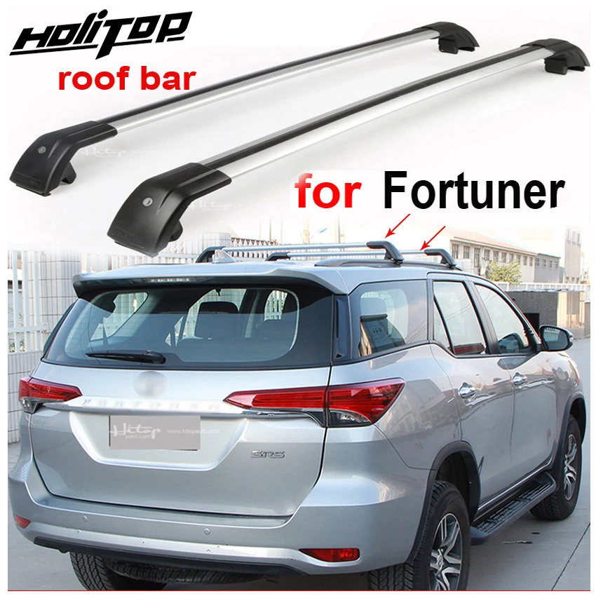 Горизонтальная Полка на крышу/перекрещенная планка крышу для Toyota Fortuner 2016 2020
