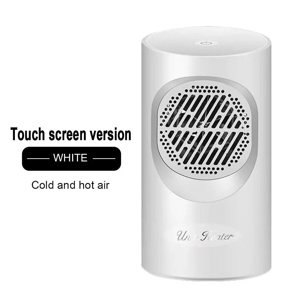 Мини-Электрический обогреватель Электрический миниатюрный вентиляторный отопитель с Портативный экономического 2-в-1 нагрева/охлаждения Пластик защита от перегрева, защита от перегрева дома Space Saver