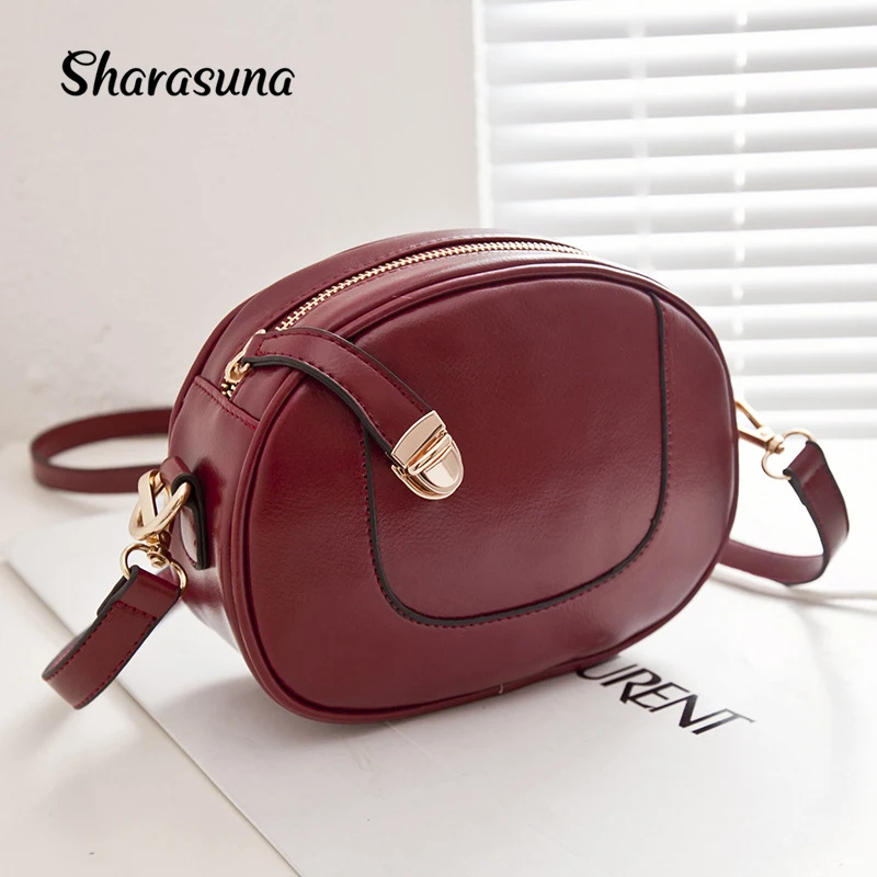 Новинка Осень 2020 модные женские кожаные сумки маленькие на плечо для