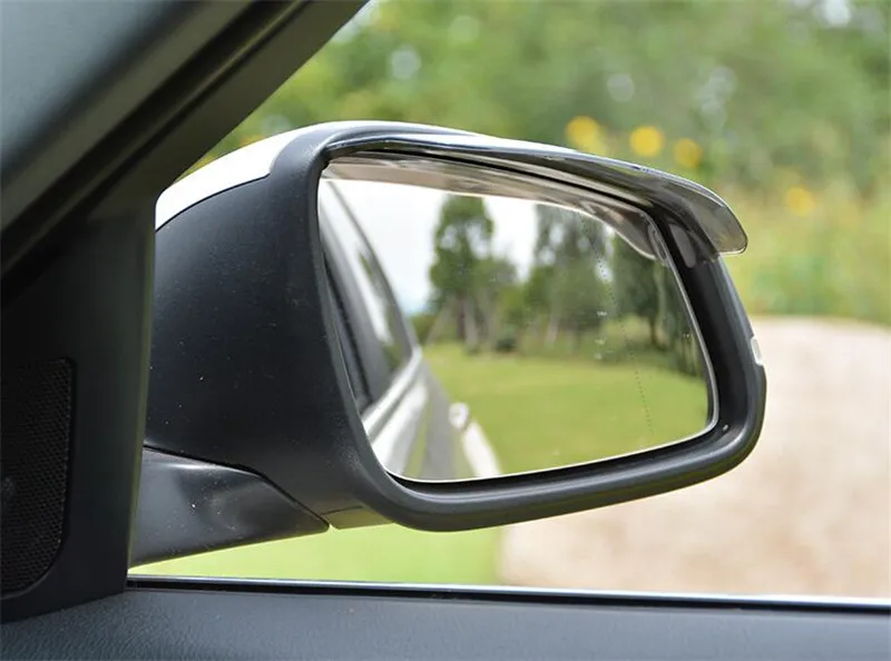 Черный Белый 2 шт ПВХ зеркало заднего вида стикер козырьки от дождя накладки от дождя авто зеркало защита от дождя Защитная крышка