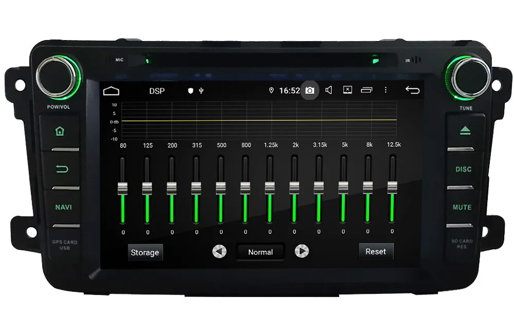Best Klyde IPS 4G WIFI Android 9 Octa Core 4GB RAM 64GB ROM DSP Car DVD Multimedia Player Radio GPS Glonass For Mazda CX-9 2007-2018 5