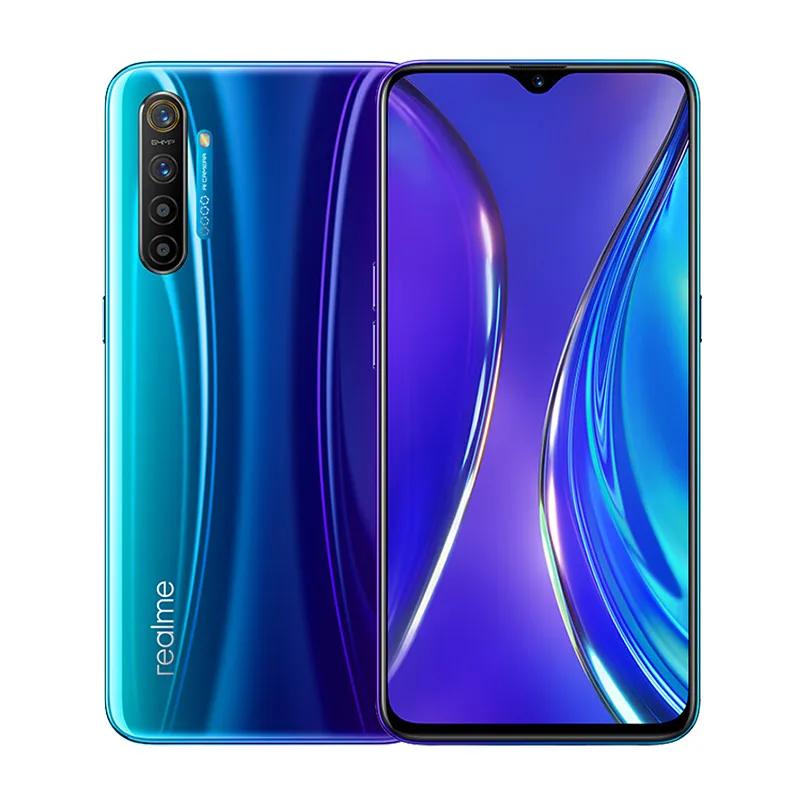 Мобильный телефон Oppo Realme X2, Snapdragon730G, 6,4 дюймов, супер AMOLED экран, 6 ГБ, 64 ГБ, камера, 64,0 МП, четыре кадра, NFC Смартфон