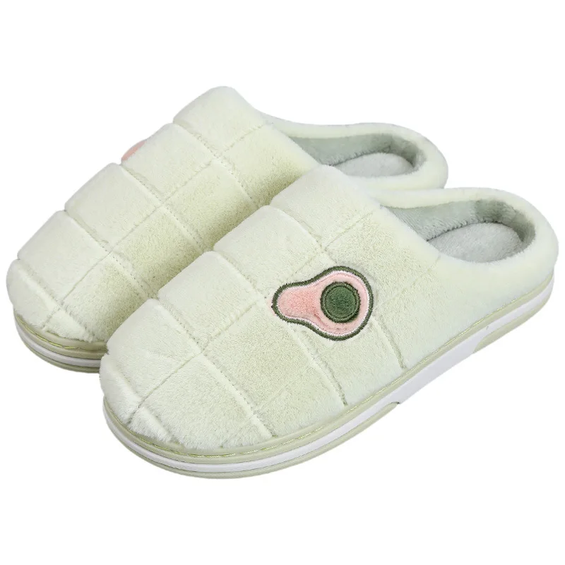 Fruit Fur SlippersCute Super Soft Home Slippers Shoe Winter Warm House