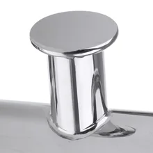 Сверхмощная лодка одиночный крест столбик-лодка крепежная утка для палубы нетрубчатая конструкция и полностью твердый литой для прочности