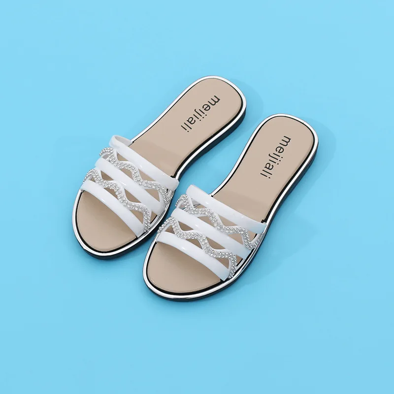 

2019 Slippers Women's New Style Korean-style Home Slipper Fashion Craft Casual Sandals Versatile Flat Heel Sandals Women's