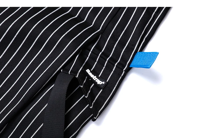 LENSTID Autumn New Punk Industrial Style Striped Casual Pants Men Multi Pockets Chinos Fashion Trousers Male Brand Clothing