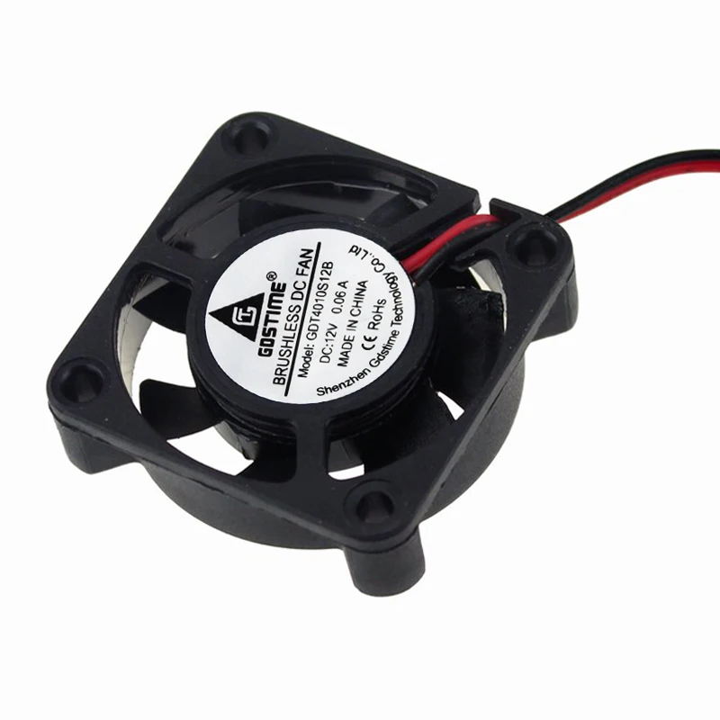 Ventilador de Refrigeração Pces Gdstime v 2pin 4010 40mm 4cm 40x40x10mm 7 Lâminas Computador Axial 100 dc 12 - Imagem 4
