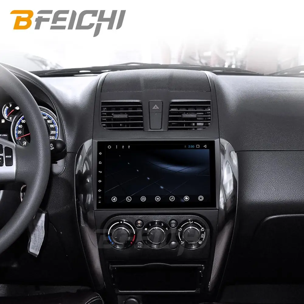 Автомобильный dvd для Suzuki SX4 2007-2013 с 2 Гб ОЗУ gps 3g-4G wifi gps навигация Радио Видео Аудио плеер стерео Android 9,0 PX6