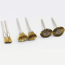 45 шт. дрель мини Нескользящая для удаления ржавчины прочная шлифовальная машина домашние колеса шлифовальные вращающиеся Инструменты Полировка проволока Набор щеток промышленный