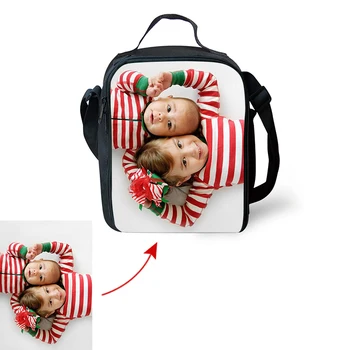 

2020 New Student Lunch Bag Custom Color Pattern Polyester Holiday Gifts For The Beginning Of School Lunch Box Boys And Girls