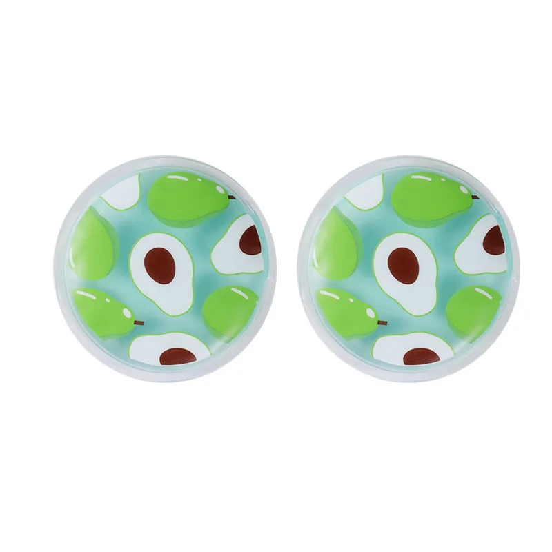 2 Pcs Ice Gel Eye Patch for Injuries Reusable Gel Cold Pack for Pain Relief Toothache Breastfeeding Tired Eyes Face Headaches