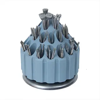 

35 Holes Engraving Storage Box Multi-tool Holder Jade Carving Honeycomb Rack