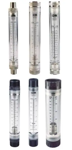 LZM-25G Pipeline water H2O liquid /air gas acrylic rotameter industy flow meter 1"BSP or NPT stainless steel fitting
