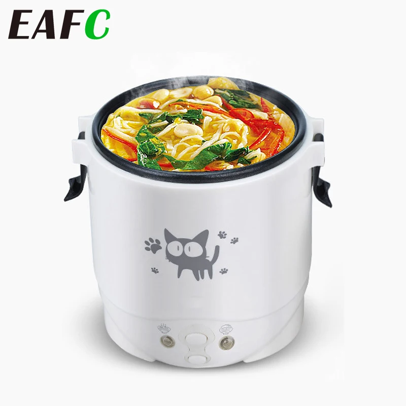 1L Car Rice Cooker 220V for home 24V truck 12V car Multi-function Cooking Machine Fast Heating Lunch Box Electrical | Автомобили и