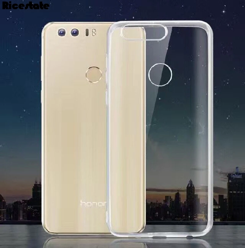 Прозрачный мягкий чехол для Huawei Honor 7X 7A 6X 6C 6A 8C 8A 8X 8 lite honor 9 Mate 10 20 Pro прозрачный |