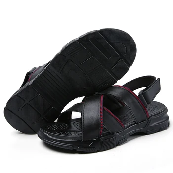 

large slip on luxury sole for 44 shoes footwear sandalia homme mens men de shoe masculino samool thick sandalias outdoor beach