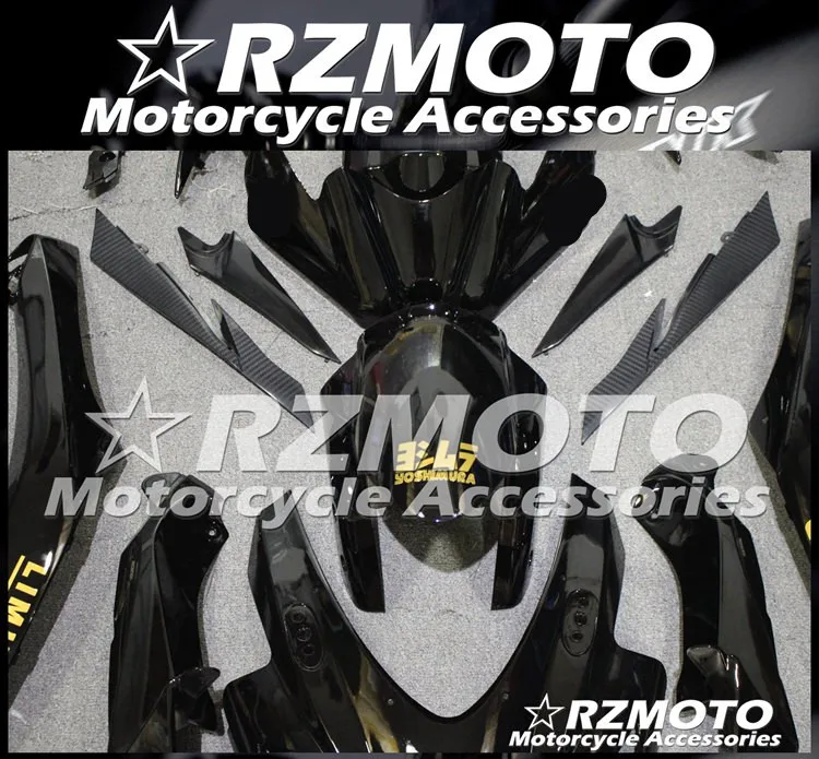 ABS мотоцикл обтекатель комплект для SUZUKI GSXR600 750 K8 2008-2010 год кузов литья под давлением Магазин № 1134