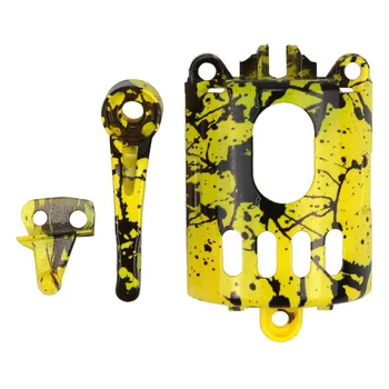 

3PCS/Set DIY Modified Shell for Wahl Electric Hair Clipper Accessories Barber Trimmer Case Motor Cover Switch-Yellow
