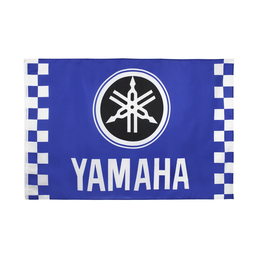 90x150 см флаг мотоцикла YAMAHA для украшения|Флаги баннеры и аксессуары| |