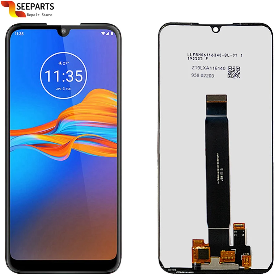 Оригинальный ЖК дисплей для Motorola Moto E6 Plus PAGA0004 Play сенсорный экран сенсор