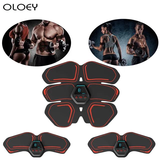 US $25.13 EMS Muscle Electro Stimulator Gym Electrostimulator Abdominal Electric Massager Training Apparatus 