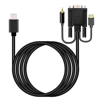 

HDMI to VGA Adapter Cable HDMI Male to VGA Female 1080P Video Cable o Converter 3Meter