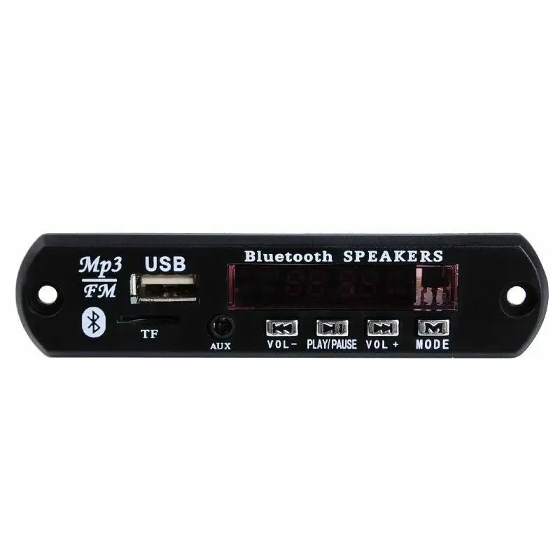 12 В Автомобильный Bluetooth MP3 WMA FM AUX декодер плата аудио модуль TF SD карта USB радио автомобильный MP3 динамик аксессуары