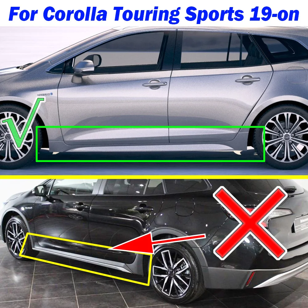 Литые Брызговики для Toyota Corolla E210 Touring Sports Estate Брызговики щитки передние и задние Брызговики Fender