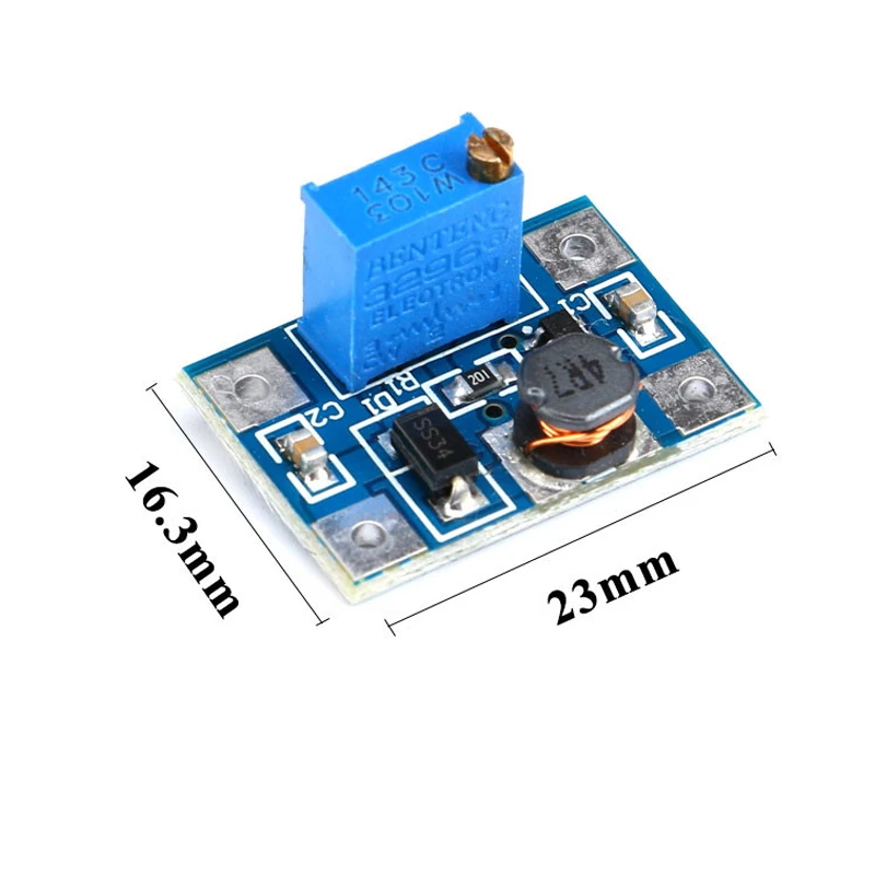 5pcs SX1308 DC-DC Step Up Power Module Amplificateur R/églable Grand Courant 2A