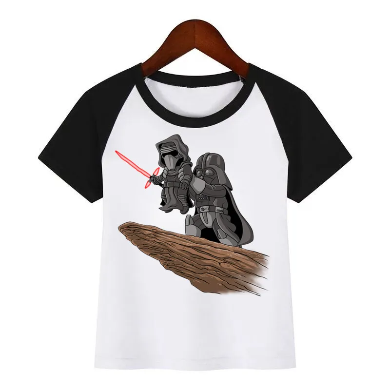 

Children New Cartoon STAR WARS Darth Vader Print T Shirt Summer T-shirt Kids Fashion Clothing T Shirt Children Cartoon T-shirt