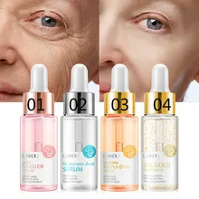 

17ml Japan Sakura Essence Anti-Aging Hyaluronic Acid Pure 24K Gold Whitening Brighten Vitamin C Skin Care Face Serum