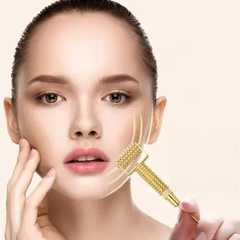 

Massage Roller Ear Acupoints Needle Face Lifting Wrinkle Remove Face Beauty Massage Instrument Thinner Face Roller Tool O0L5