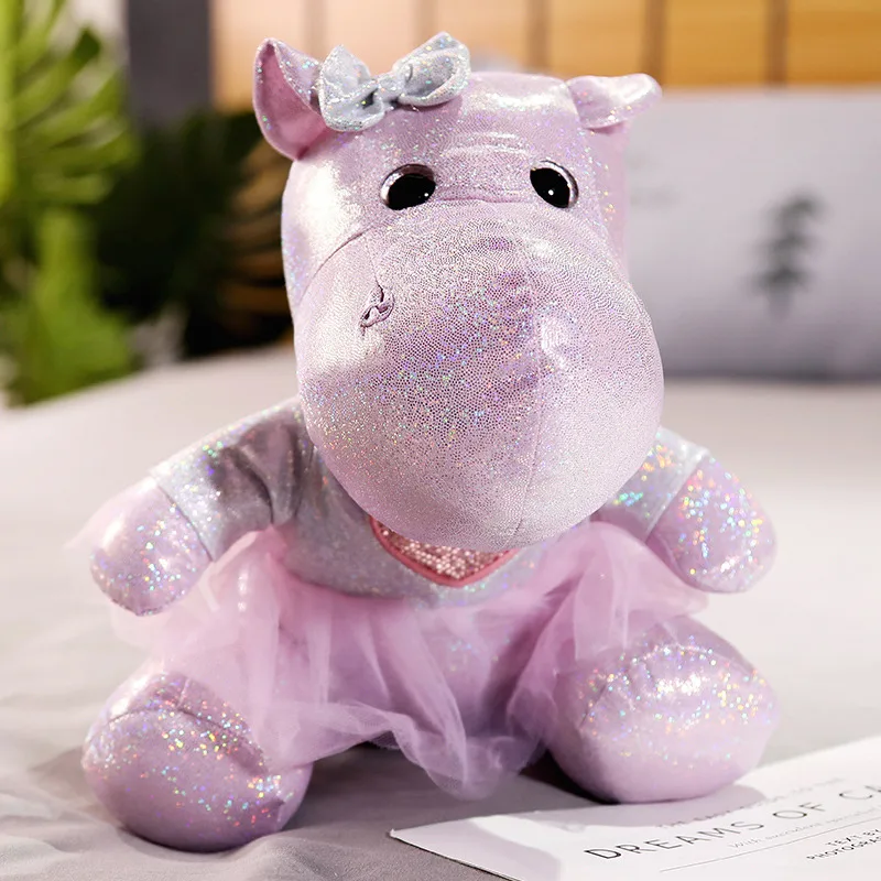 New plush toy stuffed animal leather elephant Alice colorful plush toy proboscis pink elephant doll doll home decoration to send